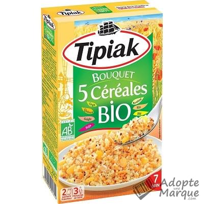 Tipiak Bouquet 5 Céréales Bio La boîte de 2 sachets - 300G