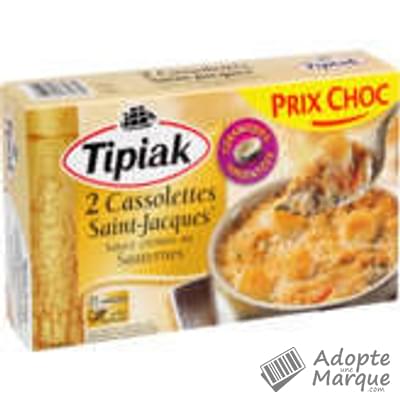 Tipiak Cassolette de Saint-Jacques sauce Sauternes La boîte de 220G