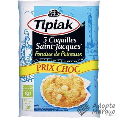 Tipiak Coquilles Saint Jacques Fondue de Poireaux Le sachet de 450G