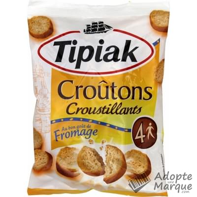 Tipiak Croûtons croustillants au Fromage Le sachet de 90G