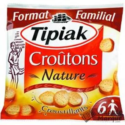 Tipiak Croûtons croustillants Nature Le sachet de 140G