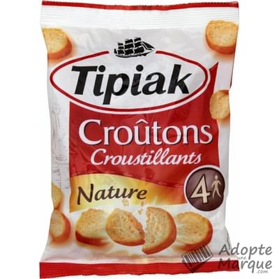 Tipiak Croûtons croustillants Nature Le sachet de 90G