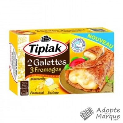 Tipiak Galettes 3 Fromages La boîte de 250G