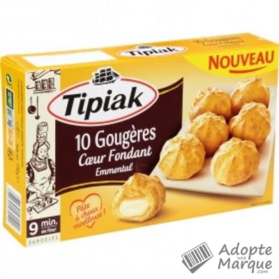 Tipiak Gougères Coeur fondant Emmental La boîte de 110G