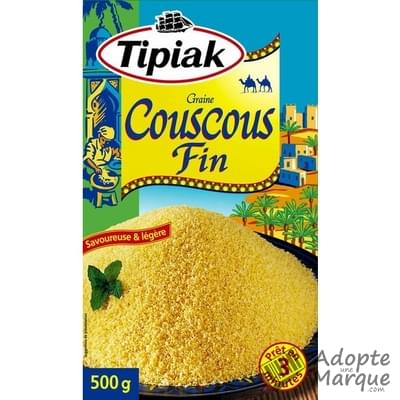 Tipiak Graine de Couscous Fin La boîte de 500G