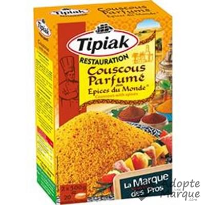 Tipiak Graine de Couscous Parfumé aux Epices du Monde La boîte de 1KG