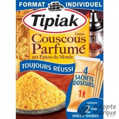 Tipiak Graine de Couscous Parfumé aux Epices du Monde La boîte de 260G