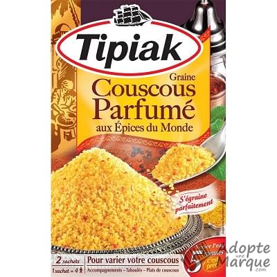 Tipiak Graine de Couscous Parfumé aux Epices du Monde La boîte de 510G