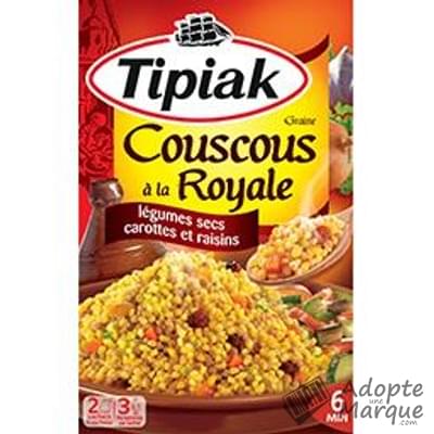 Tipiak Graine de Couscous à la Royale La boîte de 330G