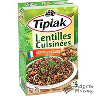 Tipiak Lentilles Cuisinées La boîte de 240G