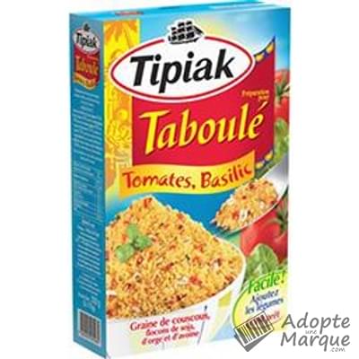 Tipiak Préparation pour Taboulé Tomates & Basilic La boîte de 350G