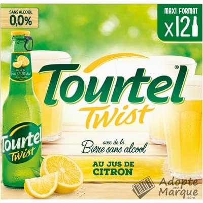 Tourtel Twist Bière sans alcool arômatisée au Jus de Citron "Les 12 bouteilles de 27,5CL"