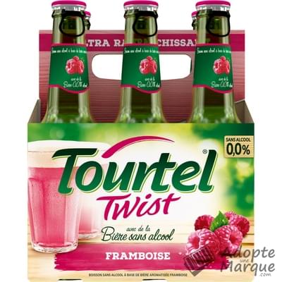 Tourtel Twist Bière sans alcool arômatisée au Jus de Framboise "Les 6 bouteilles de 27,5CL"