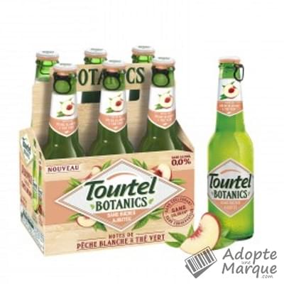 Tourtel Twist Botanics - Bière sans alcool arômatisée Pêche blanche & Thé vert "Les 6 bouteilles de 27,5CL"