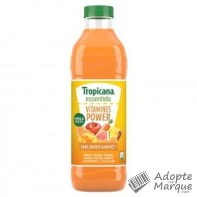 Tropicana Essentiels - Vitamines Power  La bouteille de 1L