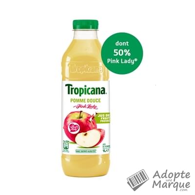 Tropicana Jus de Pomme douce Pink Lady® La bouteille de 1L