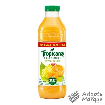 Tropicana Jus Réveil Fruité "La bouteille de 1,5L"