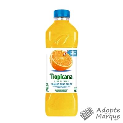 Acheter Tropicana Pur jus d'orange sans pulpe (bouteille verre), 1L
