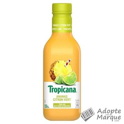 Tropicana Pur Jus - Ananas & Citron Vert La bouteille de 90CL