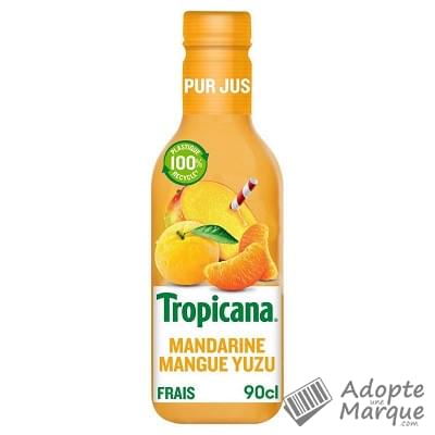 Tropicana Pur Jus - Mandarine, Mangue & Yuzu La bouteille de 90CL