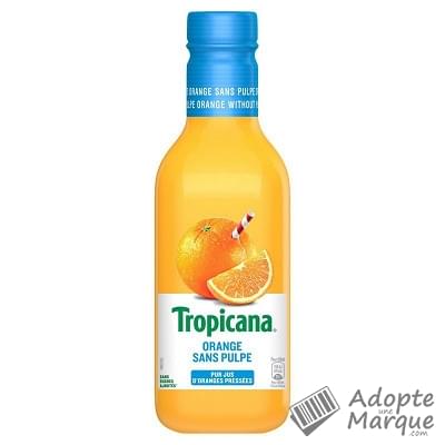 Tropicana Pur Jus - Orange sans pulpe La bouteille de 90CL