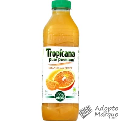 Tropicana Pure Premium - Jus d'Orange sans pulpe La bouteille de 1L