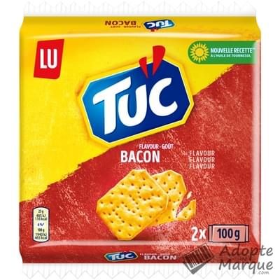Tuc Crackers Biscuit Salé Goût Bacon Les 2 paquets de 100G