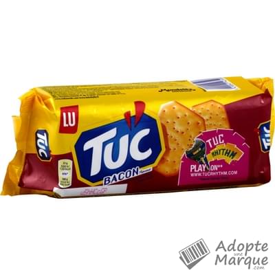 Tuc Crackers Biscuit Salé Goût Bacon Le paquet de 100G