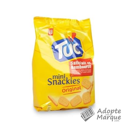 Tuc Mini Snackies - Biscuit Salé Goût Original Le paquet de 100G