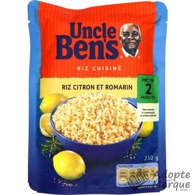 Uncle Ben's Express - Riz Citron & Romarin Le sachet de 250G