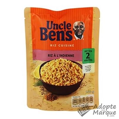 Uncle Ben's Express - Riz à l'Indienne Le sachet de 250G