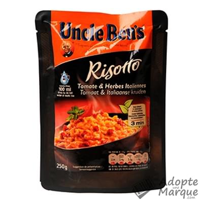 Uncle Ben's Risotto Express Tomate & Herbes Italiennes Le sachet de 250G
