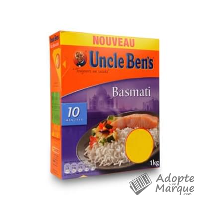 Uncle Ben's Riz Basmati - Vrac Cuisson 10 minutes La boîte de 1KG