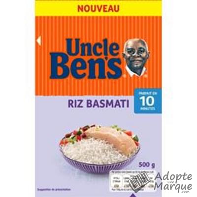 Uncle Ben's Riz Basmati - Vrac Cuisson 10 minutes La boîte de 500G