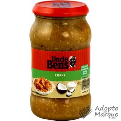 Uncle Ben's Sauce Curry de Légumes Le pot de 400G