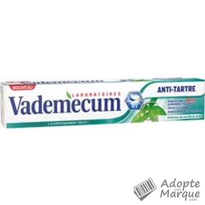 Vademecum Dentifrice Anti-Tartre Le tube de 75ML