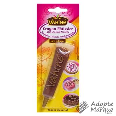 Vahiné Crayon Pâtissier Goût Chocolat & Noisette Le tube de 25G