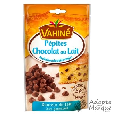 Vahiné Pépites Chocolat au Lait Le sachet de 100G