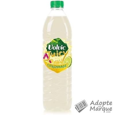 Volvic Juicy - Eau minérale naturelle aromatisée au Citron "La bouteille de 1,5L"