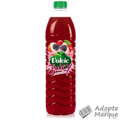 Volvic Juicy - Eau minérale naturelle aromatisée à la Pomme & Fruits ...